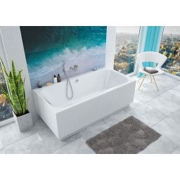 Sanplast Luxo wanna prostokątna 180x80 cm biała WP/LUXO 80x180 biew 610-370-0150-01-000