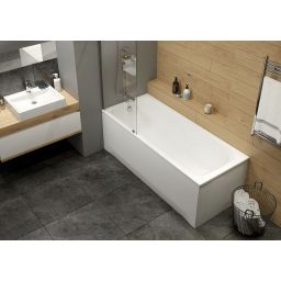 Sanplast Basic Line WP/BASIC+STW 70x160 wanna prostokątna 160x70 cm biała 610-450-0050-01-000