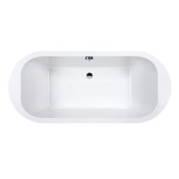 Sanplast Free Line wanna owalna 80x180 cm WOW/FREE+STW 610-040-1080-01-000