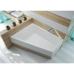 Sanplast Free Line wanna narożna 175x135 cm lewa biała 610-040-1320-01-000