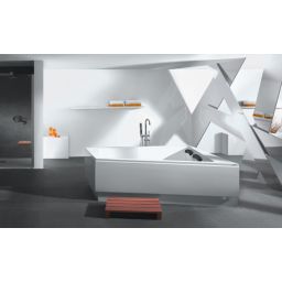 Sanplast Space Line wanna trapezowa 140x180 cm prawa biała WTP-kpl/SPACE+SP 610-100-1370-01-000