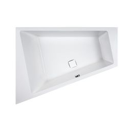 Sanplast Space Line wanna trapezowa 140x180 cm lewa biała WTL/SPACE+SP 610-100-1160-01-000