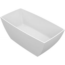 Vayer Gemini wanna wolnostojąca 146,2x73,9 cm biała 146.073.044.1-7.0.3.0.0