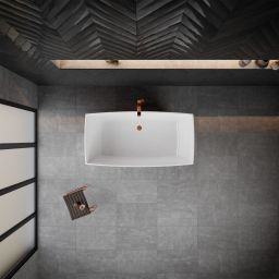 Vayer Gemini wanna wolnostojąca 146,2x73,9 cm biała 146.073.044.1-7.0.3.0.0