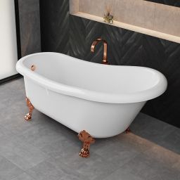 Vayer Retro wanna wolnostojąca 169x82 cm biała 169.082.047.1-7.0.3.0.1