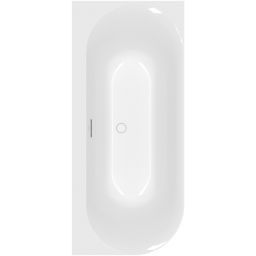 Villeroy & Boch Loop & Friends wanna przyścienna 180x80 cm owalna prawa biała UBA180LOF9CR00V-01