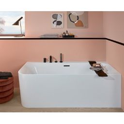 Villeroy & Boch Loop & Friends wanna przyścienna 180x80 cm prostokątna prawa biała UBA180LSF9CR00V-01