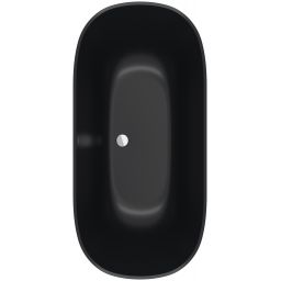 Villeroy & Boch Theano wanna wolnostojąca 155x75 cm Pure Black UBQ155ANH7F200V-R7