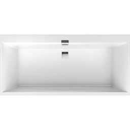 Villeroy & Boch Squaro Edge 12 Duo wanna prostokątna 160x75 cm Weiss Alpin UBQ160SQE2DV-01