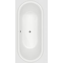 Villeroy & Boch Hommage wanna wolnostojąca 177,1x77,1 cm owalna biała-czarna UBQ180HOM7WR7V-01