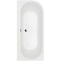 Villeroy & Boch Oberon 2.1 wanna przyścienna 180x80 cm Weiss Alpin UBQ180OBN9CL00VD01