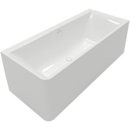 Villeroy & Boch Subway 3.0 wanna przyścienna 180x80 cm prostokątna prawa SilentFlow Weiss Alpin UBQ180SBW9CR00TV01