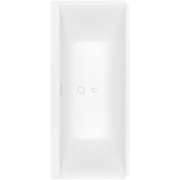 Villeroy & Boch Subway 3.0 wanna przyścienna 180x80 cm prostokątna SilentFlow Stone White UBQ180SBW9CS00TVRW