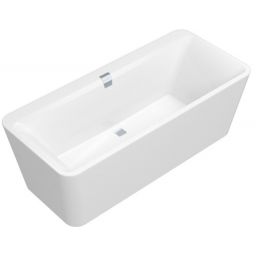 Villeroy & Boch Squaro Edge 12 Duo wanna wolnostojąca 180x80 cm Weiss Alpin UBQ180SQE7PDV-01