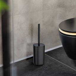 Wenko Davos szczotka toaletowa stojąca czarna 24833100