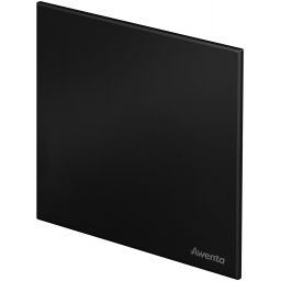 Awenta System+ Trax 125 panel ozdobny czarny mat PTCB125M