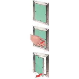 Awenta KR drzwiczki rewizyjne 20x30 cm srebrne KRAL4