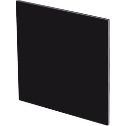 Awenta System+ panel ozdobny wentylatora czarny połysk PTGB125P