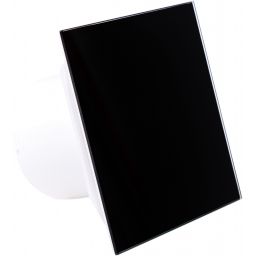 Awenta System+ panel ozdobny wentylatora czarny połysk PTGB125P