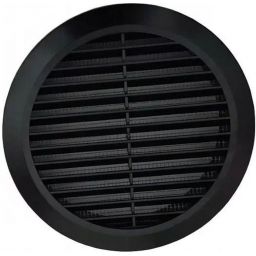 Awenta Classic kratka 125x125 mm czarna T30CZ