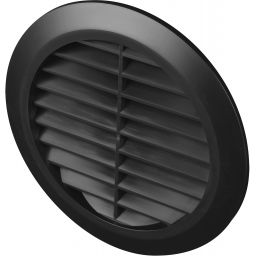 Awenta Classic kratka 125x125 mm czarna T30CZ