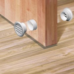 Awenta Mini-Awent kratka 55x40 mm biała T71