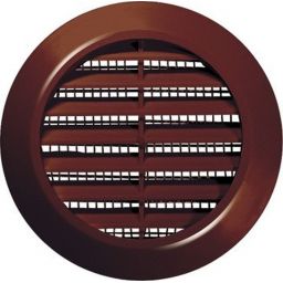 Awenta Mini-Awent kratka 80x80 mm brązowa T74BR