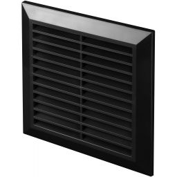 Awenta Classic kratka 170x170 mm czarna T83CZ