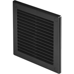 Awenta TRU kratka 150x150 mm czarna TRU2CZ