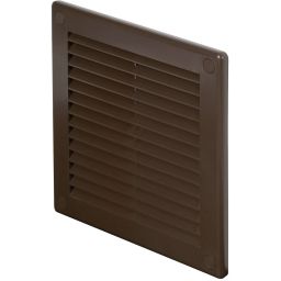 Awenta TRU kratka 100x100 mm brązowa TRU30BR