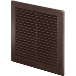 Awenta TRU kratka 200x200 mm brązowa TRU6BR