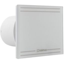 Sapho Glass wentylator osiowy biały GS102