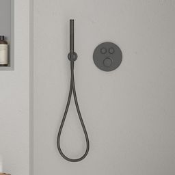 Oltens Ronneby wąż prysznicowy 125 cm grafit 37200400