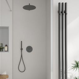 Oltens Stang (e) grzejnik elektryczny 150x15 cm grafit 55119400