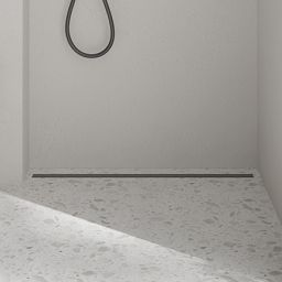 Oltens Langan Slim odpływ prysznicowy liniowy 70 cm grafit połysk/grafit szczotkowany 30010400