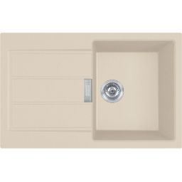 Franke Sirius zlewozmywak Tectonite 78x50 cm beżowy 143.0676.419