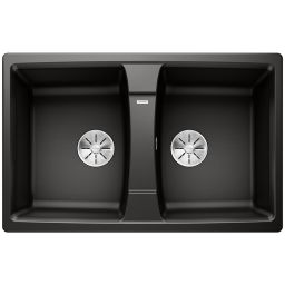 Blanco Lexa 8 zlewozmywak 78x50 cm z Silgranit czarny 525906