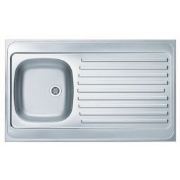 Alveus Classic 70 zlewozmywak stalowy 100x60 cm 1-komorowy satyna 1108745