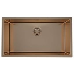 Alveus Monarch Quadrix 60 zlewozmywak stalowy 79x45 cm miedź 1122729