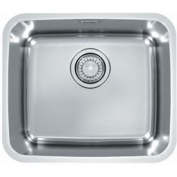 Alveus Luno 20 zlewozmywak stalowy 34x40 cm stal 1128740