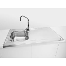 Alveus Classic Pro 70 zlewozmywak stalowy 100x60 cm satyna 1130471