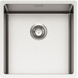 Alveus Nox 30 zlewozmywak stalowy 44x44 cm satynowy 1149924