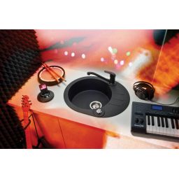 Alveus Roll 40S zlewozmywak czarny 1214091