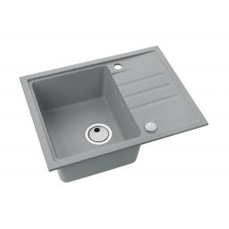 Alveus Intermezzo 30 zlewozmywak granitowy 62x48 cm 1-komorowy beton 1303081