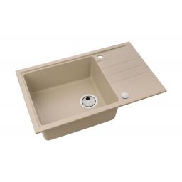 Alveus Intermezzo 130 zlewozmywak granitowy 78x48 cm beżowy 1-komorowy 1313055