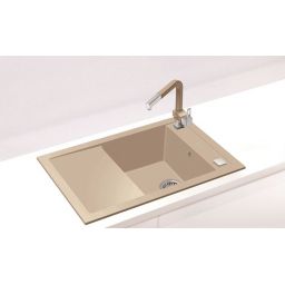 Alveus Formic zlewozmywak granitowy 76x50 cm beżowy 4403055