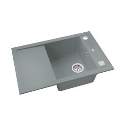 Alveus Formic 30 zlewozmywak granitowy 76x50 cm beton 4403081