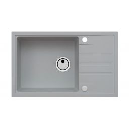 Alveus Intermezzo 130 zlewozmywak granitowy 78x48 cm 1-komorowy beton 1313081