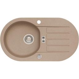 Alveus Niagara zlewozmywak granitowy 77,5x43,5 cm beżowy 1124055
