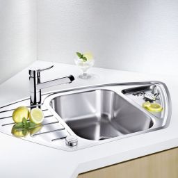 Blanco Lantos 9 E-IF zlewozmywak stalowy 93x51 cm stal szczotkowana 516277